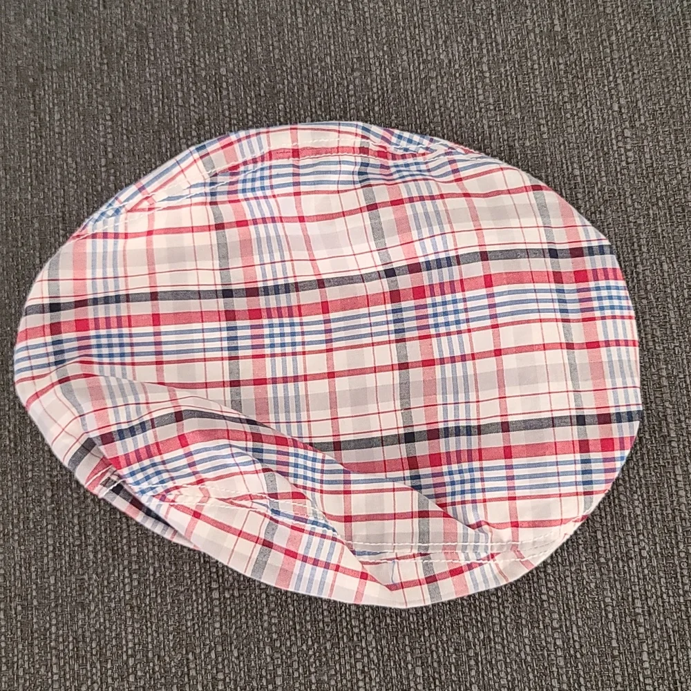 GYMBOREE VINTAGE Cabbie Gatsby Plaid Hipster Hat Baby Boy Infant 18-24 mo